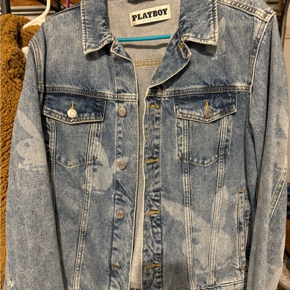 PAC-SUN PLAYBOY DENIM JACKET - Picture 2 of 3